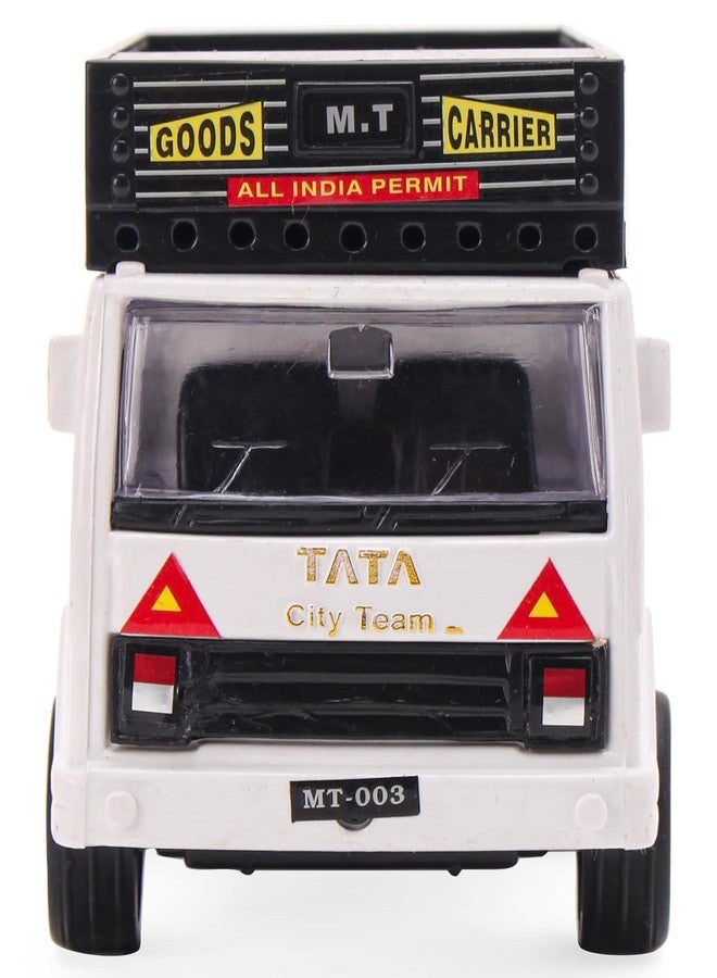 Shinsei Goods Carrier Maintenance Free Pullback Spring Action Race Toy Gift for Boys 3+ Years. Strong ABS Plastic, NO Sharp Edges, BIS Certified. Pack of 1, Color White - Image 2